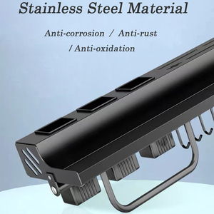 Giá để đồ nhà bếp bằng thép không gỉ, giá để dao, giá để gia vị gắn tường, giá để đũa, dụng cụ nhà bếp - Product Image 3