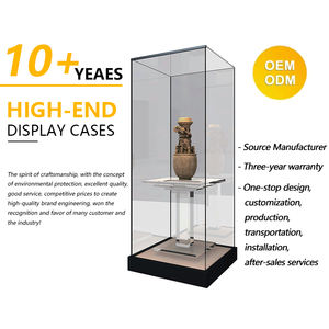 Hot Selling One-Stop Optimal Museum Panorama Glas Sammlung Vitrine Custom Vitrine <span class=keywords><strong>Display</strong></span> mit <span class=keywords><strong>LED</strong></span>-Beleuchtung - Product Image 6