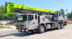 ZOOMLION ZTC250V5 1 New 25 Ton Hydraulic Mobile <b>Crane</b> Telescopic Boom Construction Lifting Equipment Truck <b>Crane</b> - Product Image 4