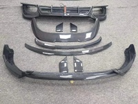 Pièces automobiles BTC Good Fitment pour Audi Q3 : Kit carrosserie de style amélioré, Lame avant, Diffuseur arrière, Spoiler, Aileron supérieur en fibre de carbone