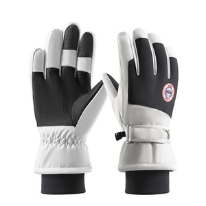 Guanti da Sci Invernali Impermeabili e Antivento per Uomo e Donna, Compatibili con Touchscreen, Resistenti al Freddo, con Fodera in Pile e Imbottitura Extra Spessa - Product Image 5