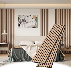 100% PET Polyester Fiber Bois <span class=keywords><strong>Panneau</strong></span> Acoustique Sommier 8mm 10mm 18mm 21mm <span class=keywords><strong>MDF</strong></span> Décoration Murale Intérieur pour Bureau Maison - Product Image 2