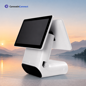 Terminal de point de vente Android à double écran 15,6 pouces OEM ODM RK3568 2 Go de RAM 32 Go de stockage pour les chaînes de vente au détail - Product Image 1