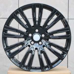 Rin de Alto Rendimiento de 20-22x9.5" 5x108/120 para Range Rover Velar, Plateado/Negro - Product Image 2