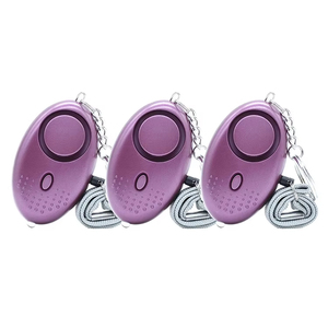 <span class=keywords><strong>Alarme</strong></span> porte-clés personnalisée 130 dB, nouvelle et très vendue, pour la sécurité des femmes en cas d'urgence, équipement d'autodéfense, ABS+Métal, certifiée CE, directement de l'usine - Product Image 3