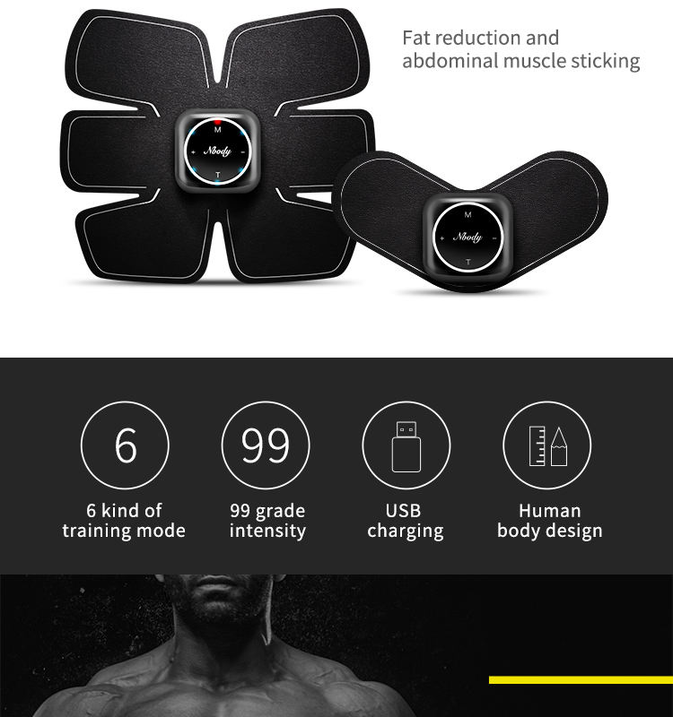 Factory Price Electronic Ems Muscle Stimulator Machine Home Use Wireless Slimming Belt Ems Fat Burner Gym Hip Trainer