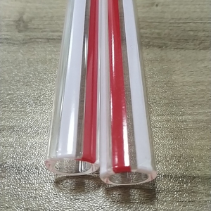 मापने ग्लास उच्च सटीकता लोकप्रिय OEM अनुकूलित लाल लाइन ट्यूबलर तरल दृष्टि स्तर गेज गिलास - Product Image 1