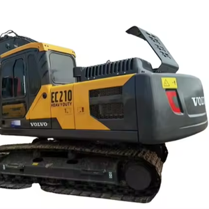 L'excavatrice sur chenilles d'occasion Volvo EC210 en bon état offre des performances stables Utilisation économique Composants de moteur de pompe à moteur à noyau - Product Image 1