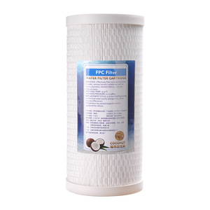 Cartouche filtrante composite pliée FPC FPF 10 20 pouces en coton PP et charbon actif de coque de noix de coco pour préfiltre à eau - Product Image 5