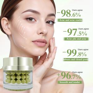 Crème Détox Anti-Pollution au Rétinol, Glycérine, Perles de Matcha et Charbon – Pour Tous Types de Peaux – Lotion <span class=keywords><strong>Visage</strong></span> Clarifiante et Hydratante – OEM Privé - Product Image 5