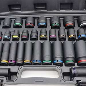 Набор механических инструментов: ручные инструменты, набор ударных шестигранных головок 1/<span class=keywords><strong>2</strong></span> дюйма, короткие и длинные головки для пневматических гайковертов, OEM ODM - Product Image 5