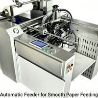 Laminateur entièrement automatique haute efficacité CG760F pour impression petit format, utilisation par une seule personne, fonctionnement multi-machines