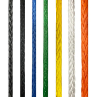 Corde tressée imprégnée de polyéthylène à très haut poids moléculaire, haute résistance, 8 brins, 12 brins, 16 brins
