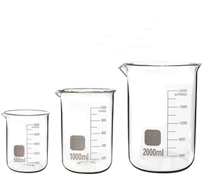 Proveedor de Fábrica, Vaso de Vidrio Personalizado de 5~2000 ml, Material de Vidrio para Laboratorio - Product Image 4