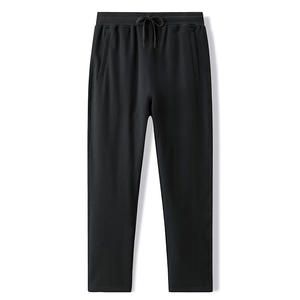 Vente chaude printemps et automne pantalons de sport pantalons décontractés amples pour hommes couleur unie pantalons à jambes droites pour hommes - Product Image 3