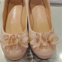 Chaussures de performance respirantes et antidérapantes pour filles européennes et américaines, style bottines et chaussures habillées pour enfants