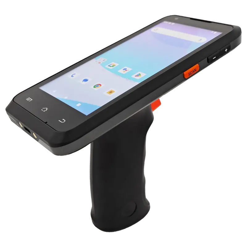 CARIBE pabrik PL-55L Android 13 Rugged IP66 pemindai kode batang tahan air perlindungan jatuh NFC PDA