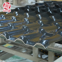 Tejas de Techo de Aislamiento Térmico de Resina Sintética PVC Modernas para Techos de Invernaderos - Resistentes al Fuego, Impermeables y Duraderas