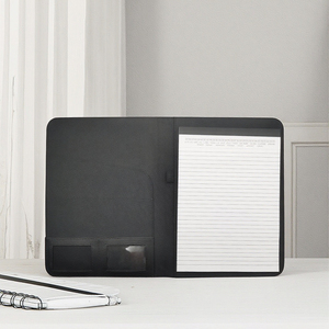 2025 mới đàn hồi đóng cửa giả da túi tài liệu kinh doanh thư mục Folio trường hợp cho hội nghị mới nộp hồ sơ sản phẩm - Product Image 6