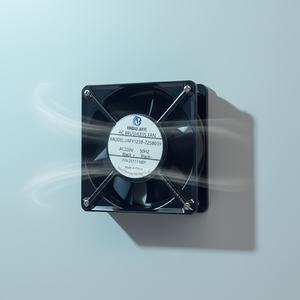 EN İYİ 220V AC Elektrikli Aksiyal Soğutma Fanı 120mm Çift Bilyalı Rulmanlı PBT Kanatlı 120x120x38mm ODM Havalandırma Egzozu - Product Image 2