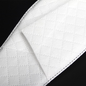 Ciabatte Monouso Economiche in TNT <span class=keywords><strong>per</strong></span> Ospedali e Hotel, Bianche/Grigie 28*11cm, Confezione Multipla - Product Image 3