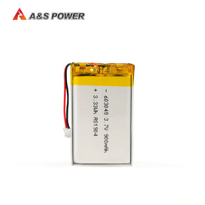 Batería Li-Po 3,7 V 900mAh batería de polímero recargable delgada 603048 batería de bolsa - Product Image 2