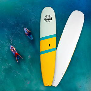 Manufacture Customized Color Soft Top <b>Surfing</b> Board With Plastic Fins EPS Core Water Sports <b>Surfing</b> Gear Soft Top Long Board Man - Product Image 3