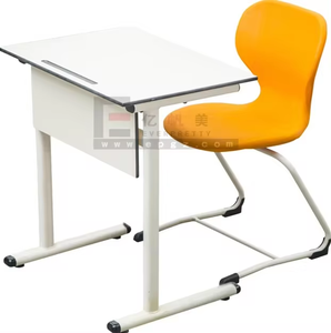 Tablero compacto Material HPL Asiento único <span class=keywords><strong>Escritorio</strong></span> y <span class=keywords><strong>silla</strong></span> para estudiantes Escritorios y sillas para el aula para niños - Product Image 1