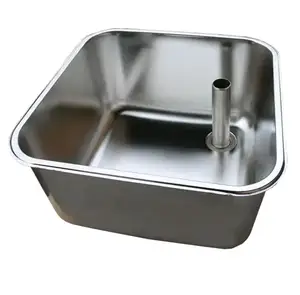 وعاء كبير لغسل مطبخ الركن للاستخدام الشاق للمطعم يُخصص حسب الطلب من المصنع للبيع بالجملة/للمورد من وعاء مغلف بالبخار مصنوع من الفولاذ المقاوم للصدأ