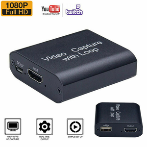 Scheda di Acquisizione Video HDMI 4K, Convertitore HDMI a USB 2.0 per Streaming <span class=keywords><strong>Live</strong></span> e Registrazione Video - Product Image 1