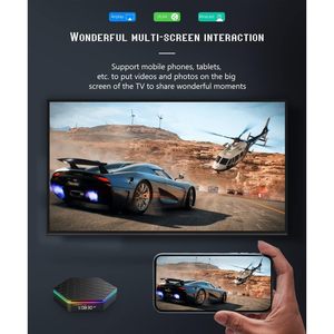 Idealroyal T95Z <b>Android</b> Tv <b>Box</b> 4GB RAM 32GB ROM Allwinner H618 Dual Band WiFi6 6K TV <b>Box</b> - Product Image 3