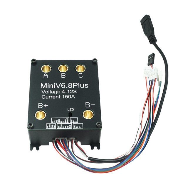 MAXKGO MINI V6.8 Plus 60V 150A Aluminum PCB Heatsink for Electronic Speed Controller Aluminum Case DIY E-board Scooter Ebike