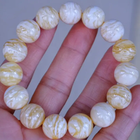 Prix de gros Ambre naturel INDONÉSIEN Pierre brute naturelle Perles d'ambre russe naturel pour bracelet d'ambre