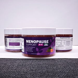 Gommes de soutien pour la ménopause pour les femmes Probiotiques naturels Équilibre hormonal et soulagement des bouffées de chaleur Supplément de santé Approvisionnement d'usine - Product Image 1