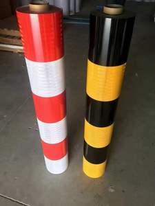 Haute visibilité croix sergé nid d'abeille motif réfléchissant vinyle autocollant imprimable PET ingénierie qualité EGP camion marquage routier - Product Image 3