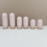 Flacons pulvérisateurs de crème tonique, emballages cosmétiques en plastique colorés, flacons sans air autoportants, imprimés sérigraphiés Macaron