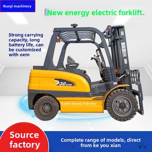 Montacargas Eléctrico de Cuatro Ruedas Kailin, Apilador Hidráulico con Contrapeso, Neumáticos Sólidos, Sin Desplazador Lateral, Origen: 1-10 - Product Image 2