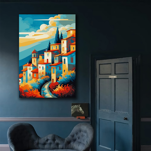 <span class=keywords><strong>Paysage</strong></span> méditerranéen Art Peinture par numéros Belle ville <span class=keywords><strong>de</strong></span> <span class=keywords><strong>bord</strong></span> <span class=keywords><strong>de</strong></span> <span class=keywords><strong>mer</strong></span> art photos enfants personnalité peinture numérique - Product Image 3