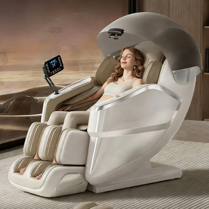 2026 New Zero Gravity 4d Luxury Shiatsu Heating Recliner Body Dual Core Track Chair HY-6218-CC Chair Zero Grav - Product Image 1