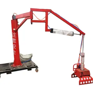 Power pneumatic mechanical grab cement bag handling automatic balance crane automatic palletizer
