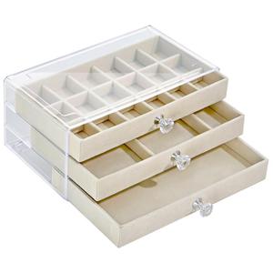 Estuche Transparente para Joyas, Diseño de Cajones Multicapa, Estuche para Joyas de Acrílico de Alta Calidad al por Mayor - Product Image 4