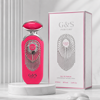 Flacon de parfum de luxe en verre, nouveau design carré unique, 30 ml/50 ml/100 ml, flacon de parfum avec couleurs et emballages personnalisés