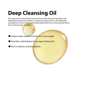 Organic Face Cleans Wash Products Clogging Pores Makeup Remover Facial Deep Cleansing Oil - Product Image 2