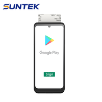 Terminal de point de vente intelligent NFC avec lecteur de codes-barres intégré et imprimante de reçus, mobile et portable