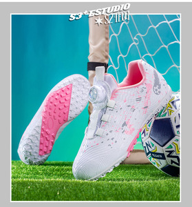 Chaussures de Football en salle pour enfants anti-dérapant cassé ongles garçon fille baskets <span class=keywords><strong>crampons</strong></span> entraînement chaussures de Football en plein air - Product Image 6