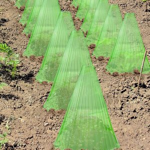 Protectores de Plantas en Forma de Campana Verde Haihua, 8.26in de Alto x 7.48in de Diámetro, Cubiertas Anti-UV para Plántulas de Jardín, 30 Piezas - Product Image 2