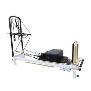 Reformer <span class=keywords><strong>de</strong></span> <span class=keywords><strong>Pilates</strong></span> <span class=keywords><strong>de</strong></span> Aluminio con <span class=keywords><strong>Torre</strong></span> Infinity Bar, Marco Vertical, Reformer <span class=keywords><strong>de</strong></span> <span class=keywords><strong>Pilates</strong></span> con <span class=keywords><strong>Torre</strong></span> - Product Image 1