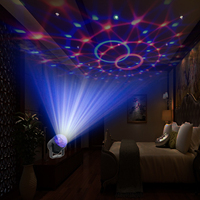 Vente chaude 16 couleurs son BT boule magique réglable éclaircir les lumières disco LED avec lumières de fête haut-parleur