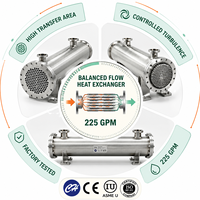Intercambiador de Calor/Condensador de Acero al Carbono Personalizado con Núcleo de Bomba, Certificado ASME CE, Precio Competitivo