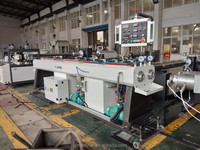 SJSZ65-máquina de fabricación de tuberías, tubo de doble salida de PVC, 250 kg/h